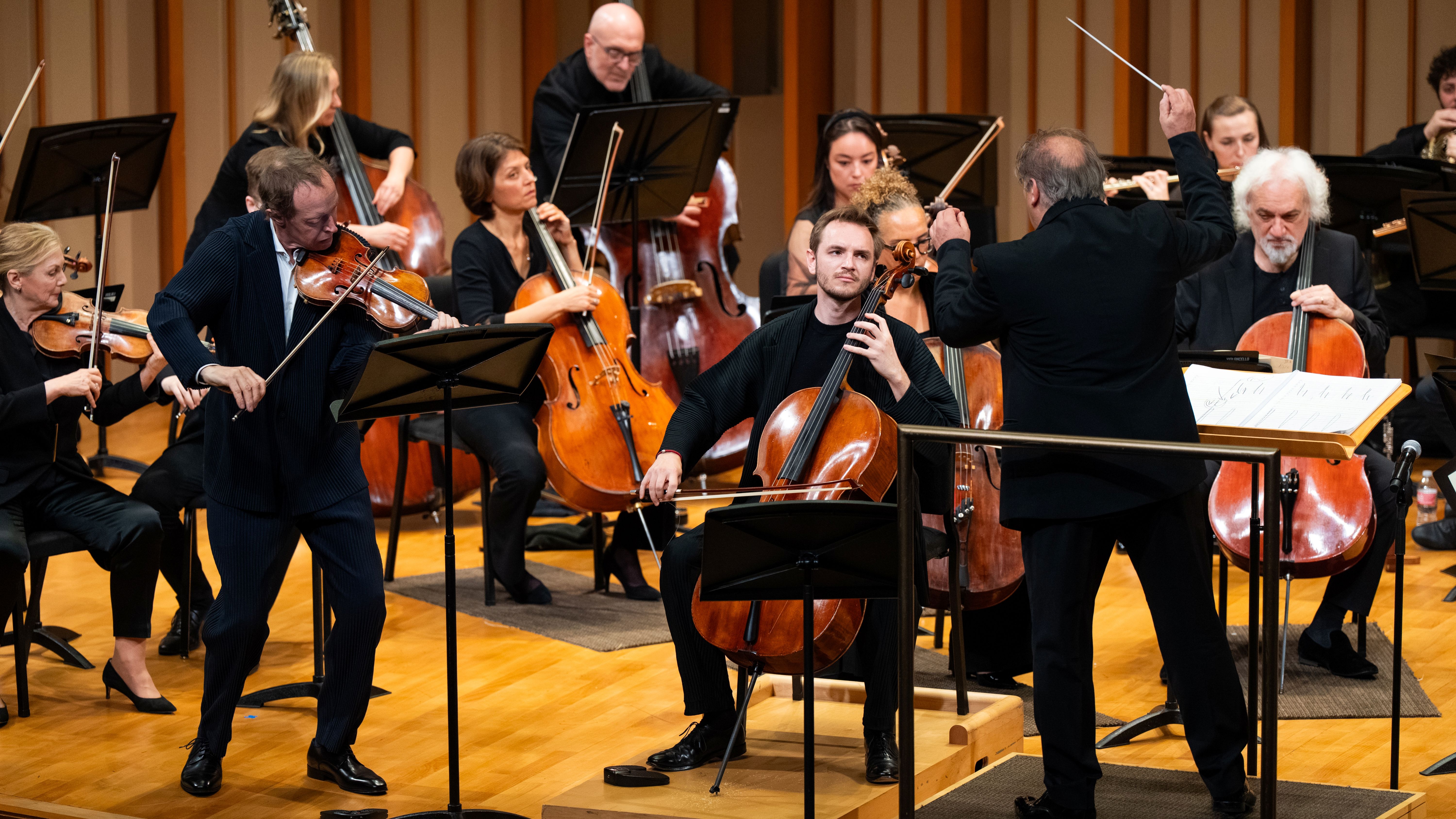 Anthony Marwood, Coleman Itzkoff, and LA Chamber Orchestra