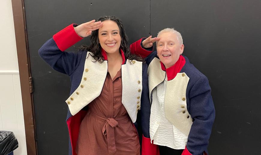 Veronique Filloux and Erie Mills