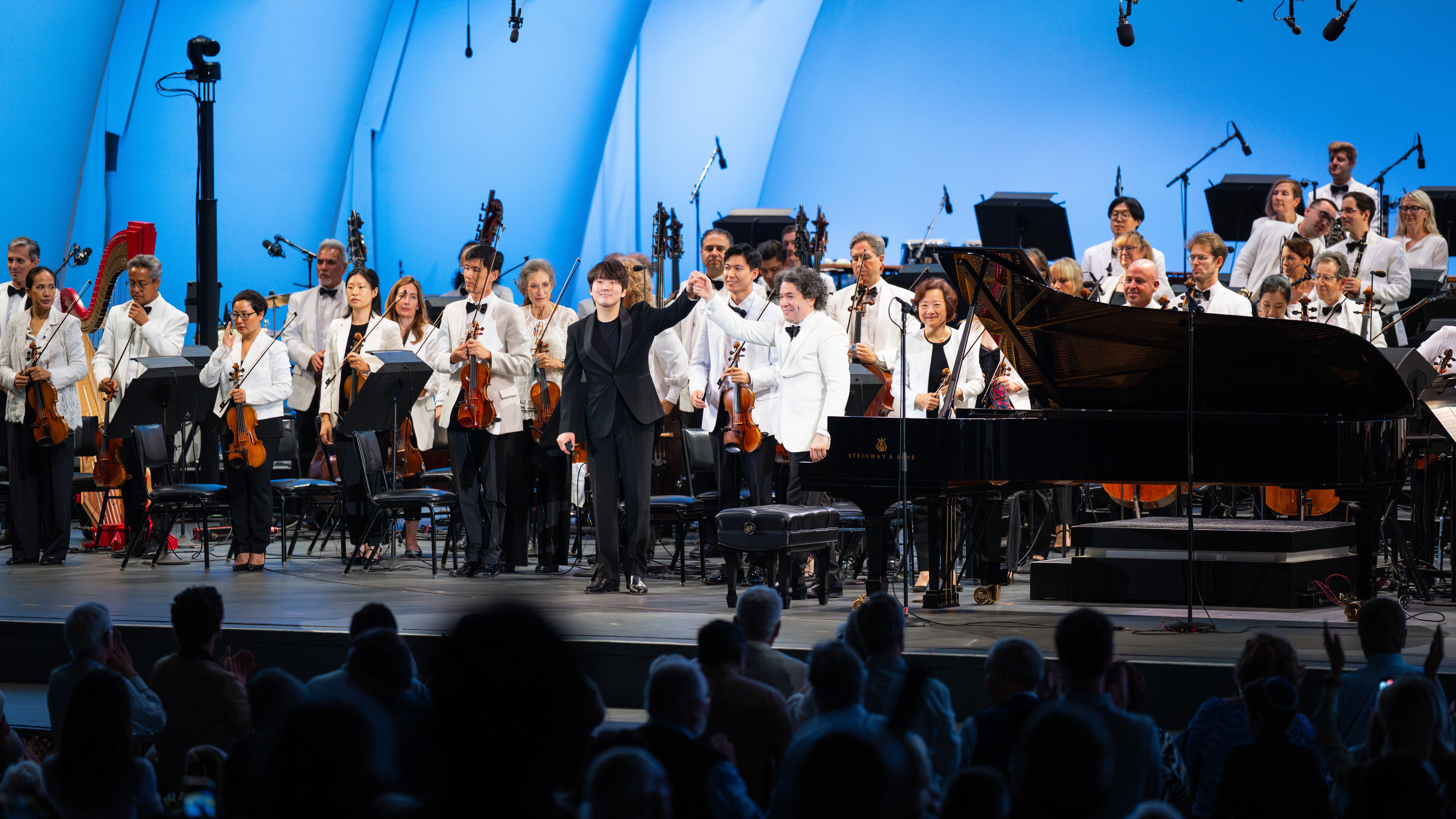 Gustavo Dudamel, Seong-Jin Cho at Hollywood Bowl