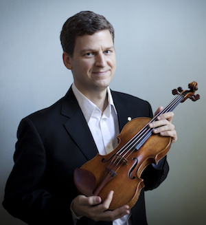 Violinist James Ehnes <br> Photo by Benjamin Ealovega