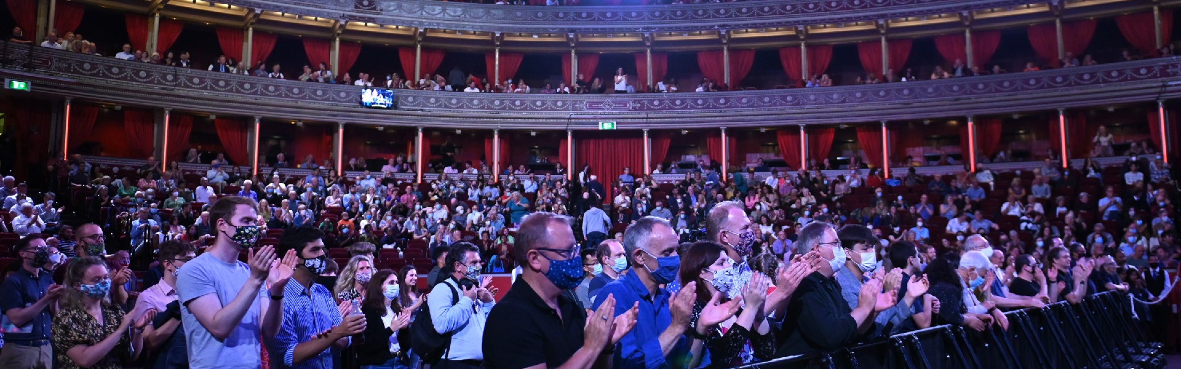 Crowd at the BBC Proms 2021
