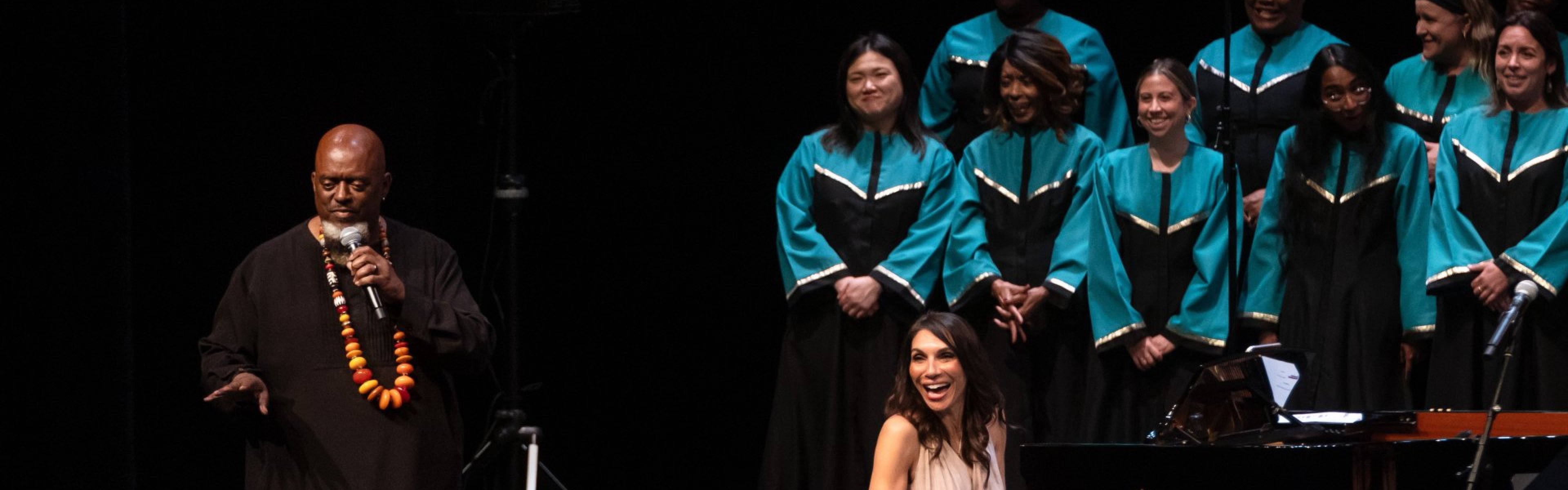 Terrance Kelly, Lara Downes, Oakland Interfaith Gospel Choir