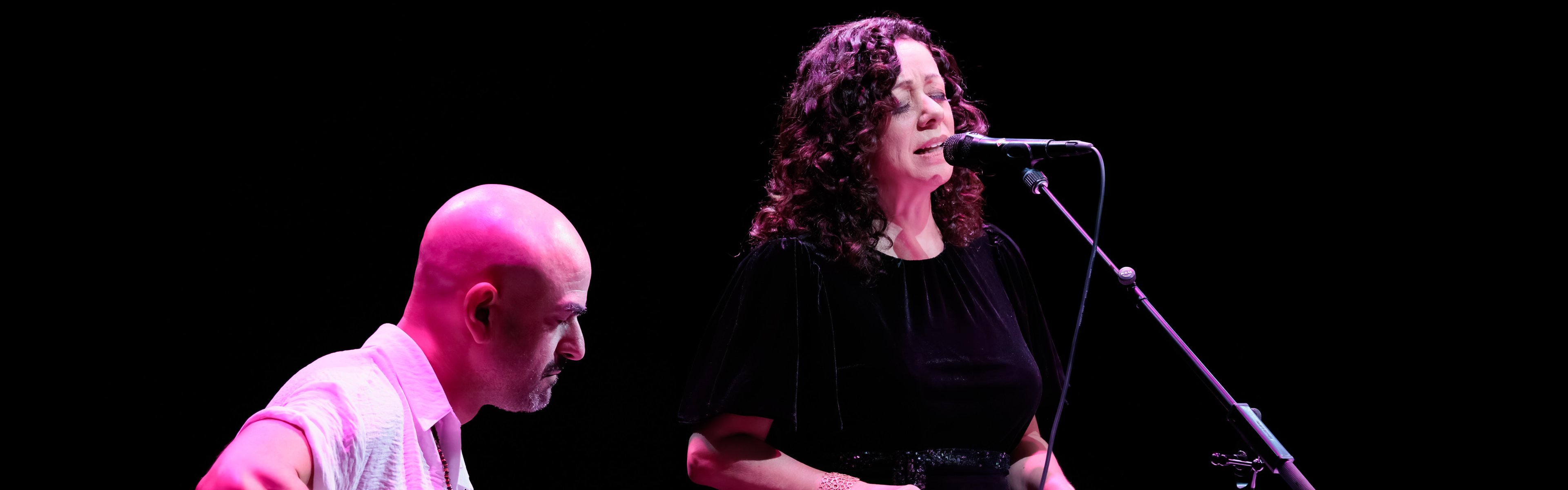 Luciana Souza and Marcelo Camargo 