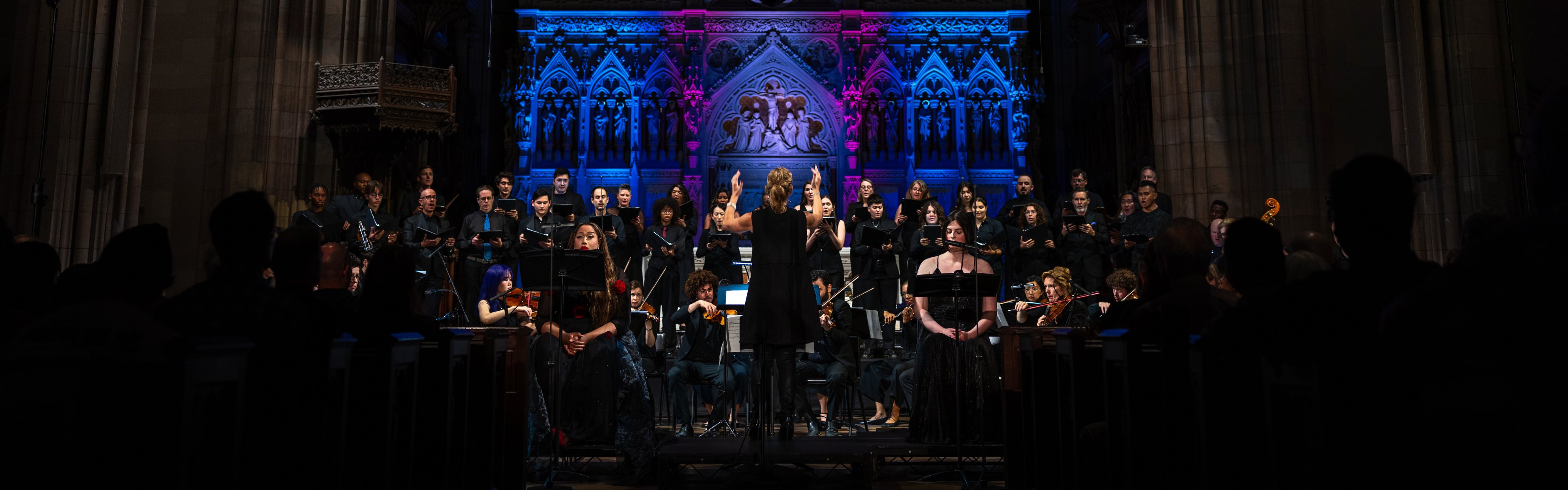 Trinity Choir, Trinity Youth Chorus, and NOVUS perform Andrew Yee’s Trans Requiem | Courtesy of artist