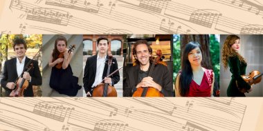 Ryan Jacobsen, Caitlin Stokes, violin; Alexandra Simpson, Sarah Lee, viola;  Jonathan Lee and Isaac Pastor-Chermak, cello