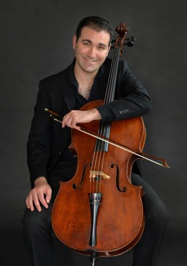  Cellist Evan Kahn. Photo courtesey of the artist.  