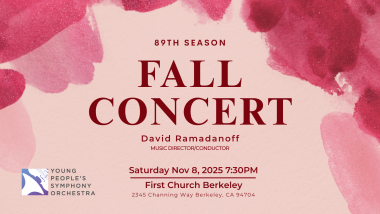 YPSO Fall Concert Image 