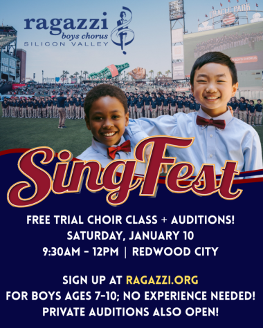 SingFest flyer January 2026