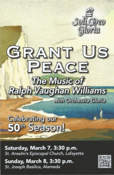 Painting of the seashore. Grant Us Peace - The music of Ralph Vaughn Williams