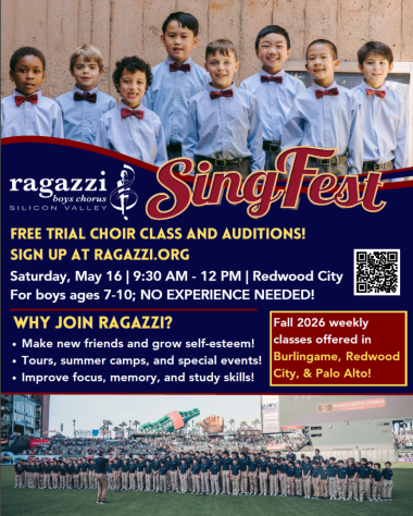 SingFest Flyer promoting the event for May 2026
