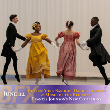 New York Baroque Dance Company, Music of the Regiment