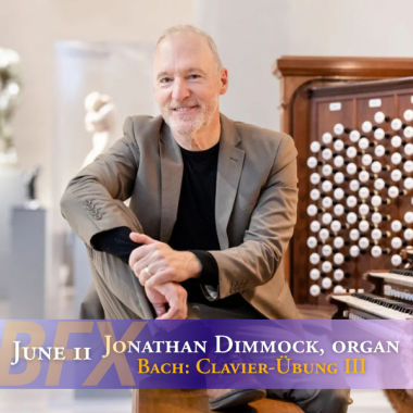 Jonathan Dimmock, organ