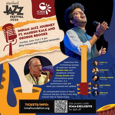 Indian Jazz Journey at Stanford Jazz Festival 2026