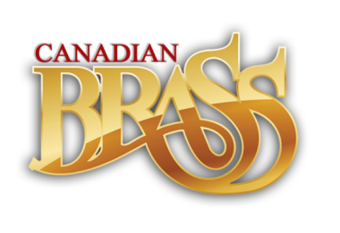 Canadian Brass Logo. "Canadian" is in red text and "Brass" is in Gold Bold text.