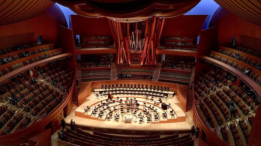 Inside Walt Disney Concert Hall