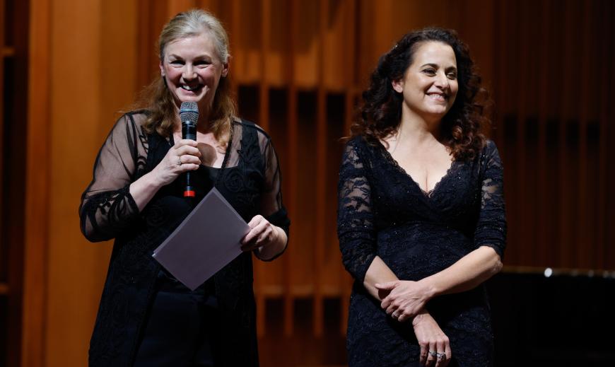 Margaret Batjer and Julie Gigante