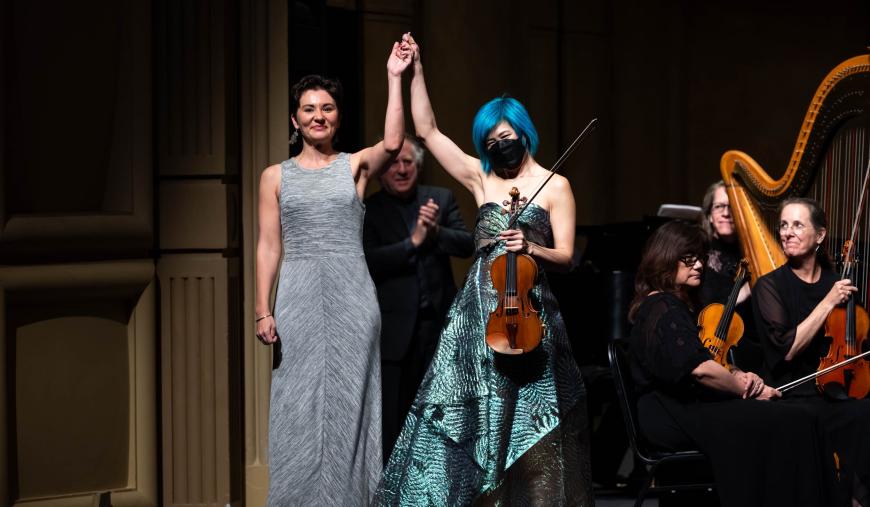 Nina C. Young and Jennifer Koh