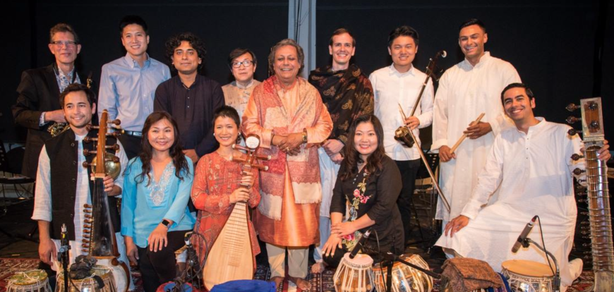 Melody of China and Swapan Chaudhuri's Ali Akbar College of Music Ensemble