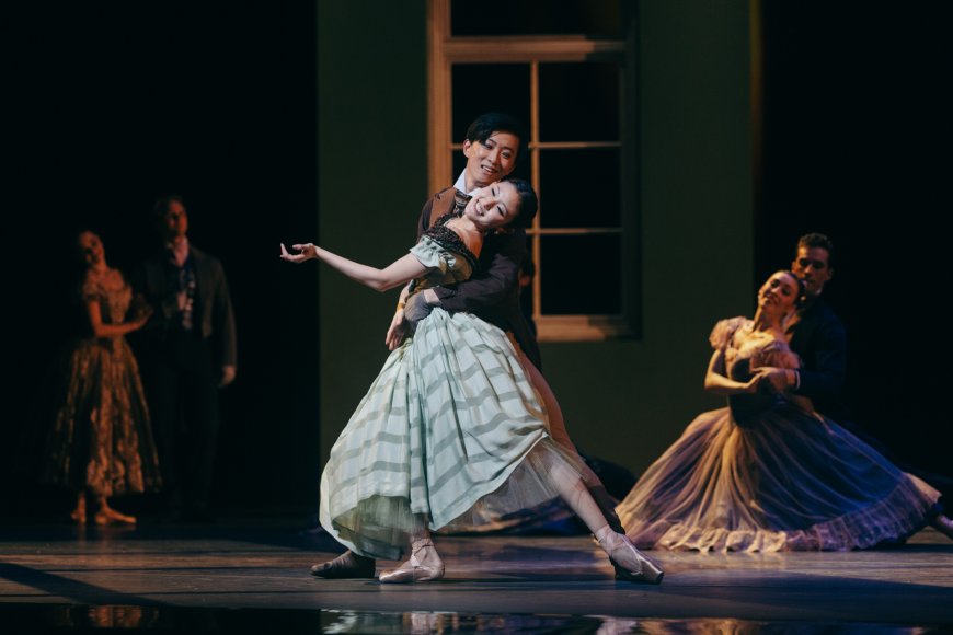 Wona Park and Wei Wang in Possokhov's Eugene Onegin