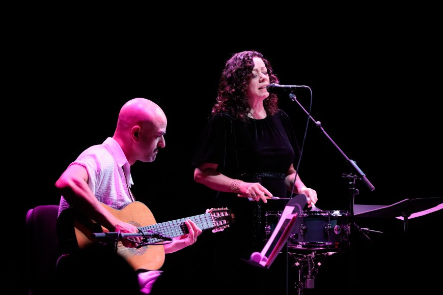 Luciana Souza and Marcelo Camargo | Credit: Craig Cochrane