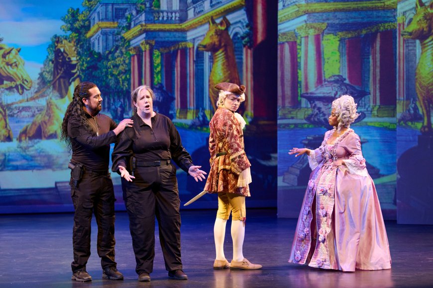 left to right: Isaiah Musik-Ayala, Sara Couden, Spencer Greene, and Shawnette Sulker | Credit: Stephan Cohen