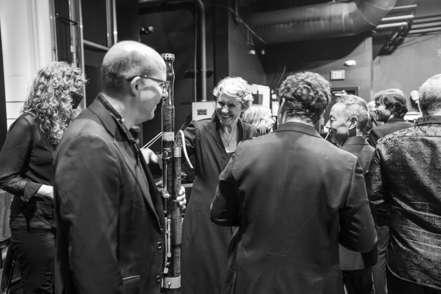 Backstage at the Carmel Bach Festival | Credit: Todd Rosenburg