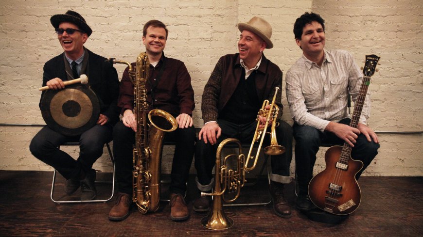 Kenny Wollesen, Briggan Krauss, Steven Bernstein, and Tony Scherr