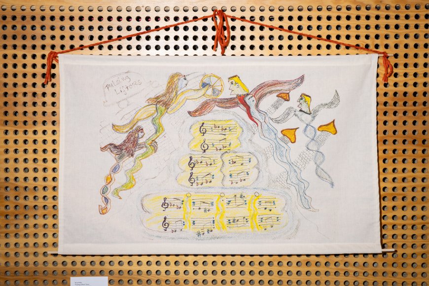 Terry Riley’s graphic scores for The Holy Liftoff | Credit: Walter Wlodarczyk