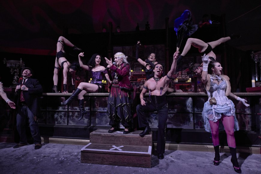 Joan Baez and the cast of The Soiled Dove | Credit: Philip Pavliger