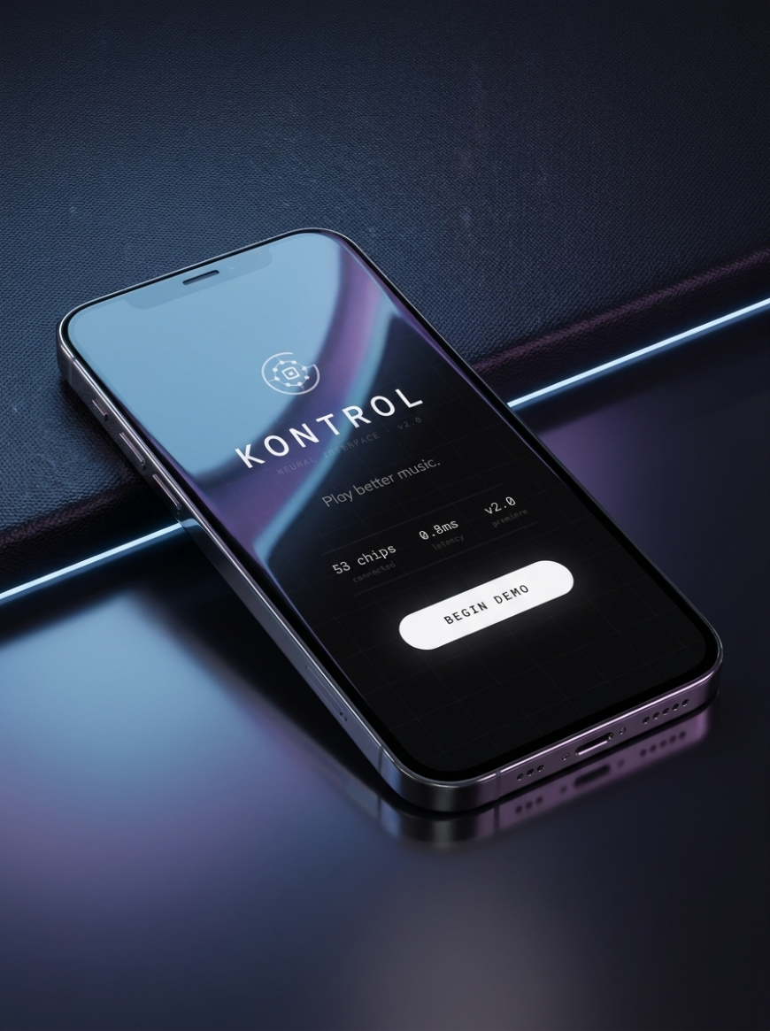 Assad’s Kontrol “App” | Courtesy of artist