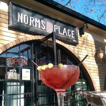 View of entry to Norm's Place restaurant