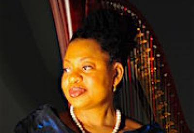 Destiny Muhammad performs in BAMPFA's "Full: Street Classical"