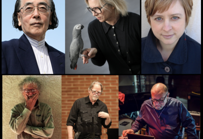 sfSound performs Toshi Ichiyanagi and Wendy Reid, with pianist Hadley McCarrol / Heglin-Louchard-Perkis trio