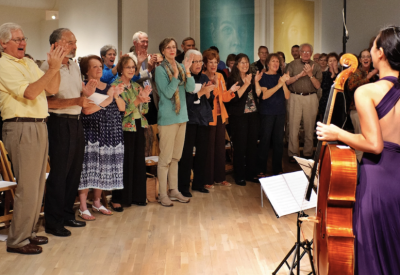 Music in the Vineyards concert audience applause
