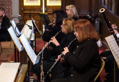 wind players performing