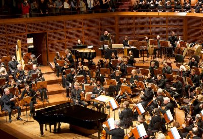 SF Symphony onstage
