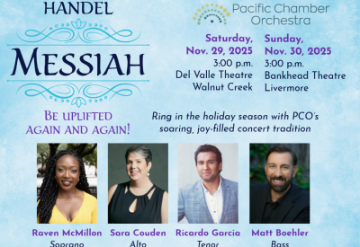 Soprano Soloist Raven McMillon, Contralto Soloist Sara Couden, Tenor Soloist Ricky Garcia, Bass Soloist Matt Boehler. 