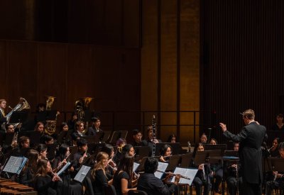 Dr. Matthew Sadowski conducts the UC Berkeley Wind Ensemble for their Fall 2025 Concert