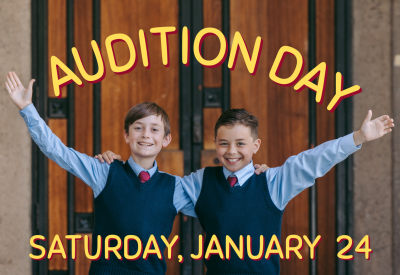 Audition Day Flyer January 2026