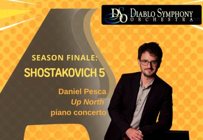 Season Finale: Shostakovich 5 and Up North piano concert with Daniel Pesca