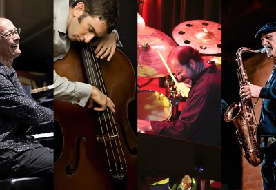 Murray Low at piano, Doug Pohorski with bass, Jon Krosnick on drums, Todd Dickow with sax