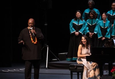 Terrance Kelly, Lara Downes, Oakland Interfaith Gospel Choir