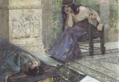 Vardges Sureniants, Šamiramë with the corpse of Ara the Beautiful (1899)