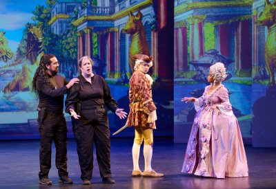 left to right: Isaiah Musik-Ayala, Sara Couden, Spencer Greene, and Shawnette Sulker | Credit: Stephan Cohen
