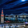 Bay Lights, a giant installation on San Francisco's Bay Bridge by Leo Villareal