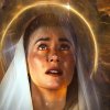 Official art for LA Opera’s production of HILDEGARD