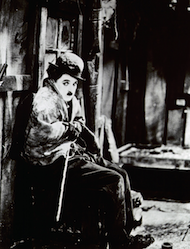 Chaplin in <em>The Gold Rush</em> Chaplin in The Gold Rush
