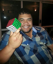Pati meeting Rubik's Cube challenge, but probably not joining Adlers in time
