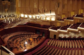 Davies Hall — by Skidmore, Owings & Merrill; Pietro Belluschi, acoustical consultants Bolt, Beranek and Newman (plus $9 million from Gordon Getty to fix it)