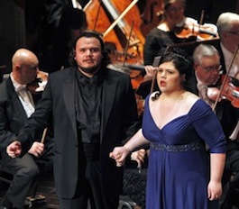 David Lomelí and Leah Crocetto<br>Photo by Cory Weaver David Lomelí and Leah Crocetto